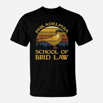 School Of Bird Law T-Shirt - Thegiftio UK