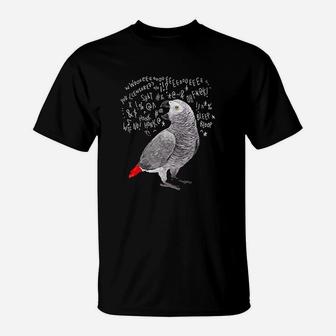 Screaming African Grey Parrot T-Shirt | Crazezy DE