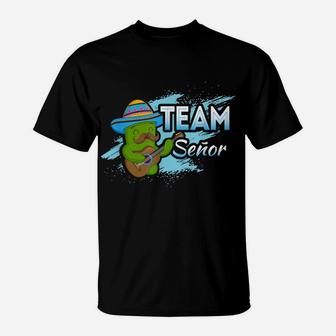 Senor Or Senorita Gender Reveal Fiesta Team Senor Baby Gift T-Shirt | Crazezy AU