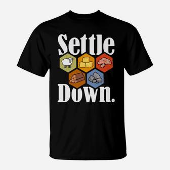Settle Down The Elements T-Shirt - Monsterry