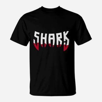 Shark Teeth T-Shirt | Crazezy UK