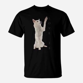 Siberian Husky Shirt Dog Mom Dad Tee Husky Apparel Love Pet T-Shirt | Crazezy