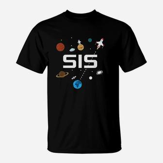 Sister Outer Space Birthday Party T-Shirt | Crazezy CA