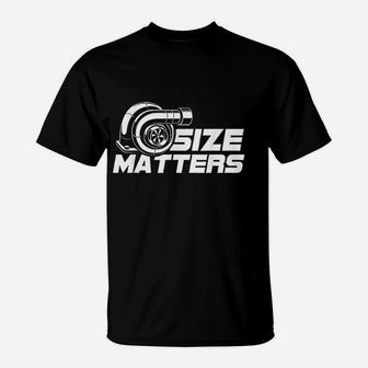 Size Matters Turbo T-Shirt | Crazezy
