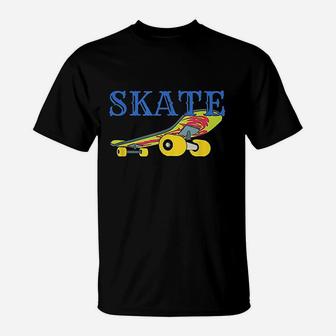Skateboard Skate Skateboarding T-Shirt | Crazezy