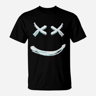 Smile Face X Eyes T-Shirt | Crazezy