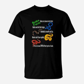 Snake Facts And Funny Boy Girl Toddler Snake Lover T-Shirt | Crazezy CA