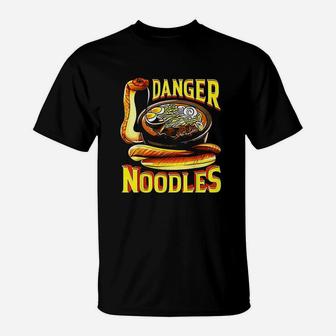 Snake Lover Rattlesnake Danger Noodles T-Shirt | Crazezy CA
