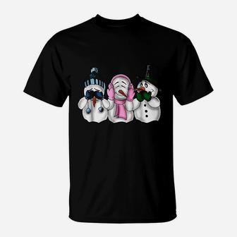 Snowmen T-Shirt | Crazezy AU