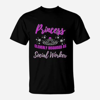 Social Worker Gift Female Social Work T-Shirt | Crazezy