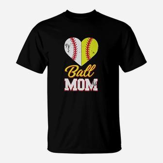 Sofeball Baaseball Mom Ball Mom T-Shirt - Thegiftio UK