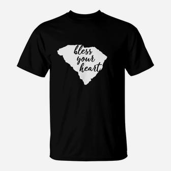 South Carolina Bless Your Hear T-Shirt | Crazezy CA