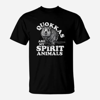 Spirit Animal Kangaroo Australia Quokka T-Shirt | Crazezy DE