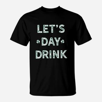 St Patrick Day Clover Blessed And Lucky T-Shirt - Thegiftio