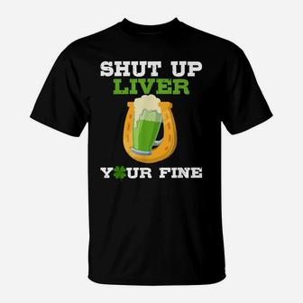 St Patrick Day Pictures And Quotes T-Shirt Drinking Green T-Shirt | Crazezy DE