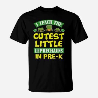 St Patrick Day Tshirts Teacher Pre-K Men Women School T-Shirt | Crazezy