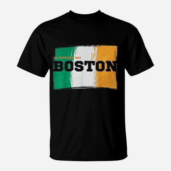 St Patricks Day Boston Massachusetts Irish T-Shirt | Crazezy