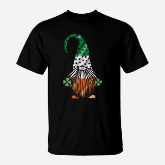 St Patricks Day Gnome Irish Flag Leprechaun With Shamrocks T-Shirt | Crazezy CA