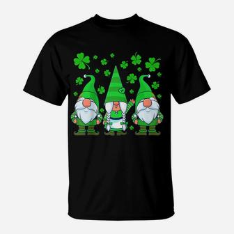 St Patricks Day Gnome Shamrock Gnomes Clover Women Kids Raglan Baseball Tee T-Shirt | Crazezy AU