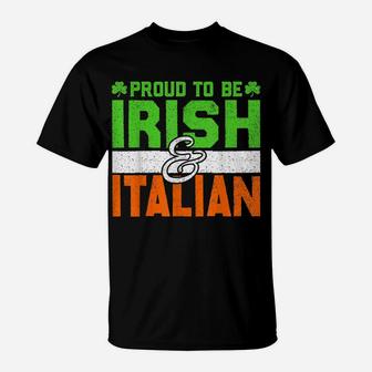 St Patrick's Paddys Day Irish Italian Green Shamrock Gift T-Shirt | Crazezy AU