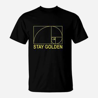 Stay Golden T-Shirt | Crazezy UK