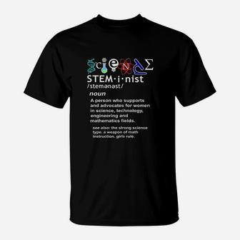 Steminist Free Science T-Shirt | Crazezy UK