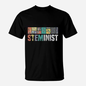 Steminist Science Technology Engineering Math Stem T-Shirt | Crazezy