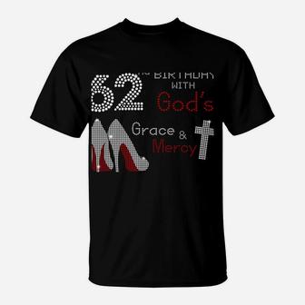 Stepping Into My 62Nd Birthday Tee Gift For Womens T-Shirt | Crazezy