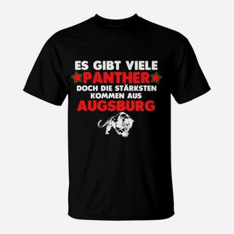 Stolzes Augsburg Panther Fan T-Shirt, Lokalpatriotisches Design - Seseable