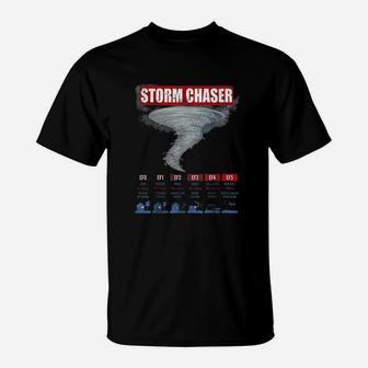 Storm Chaser Hurricane Chasing Bad Weather T-Shirt - Thegiftio UK