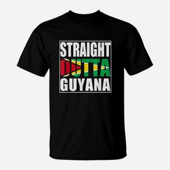 Straight Outta Guyana T-Shirt | Crazezy CA