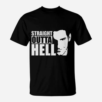 Straight Outta Hell T-Shirt | Crazezy CA