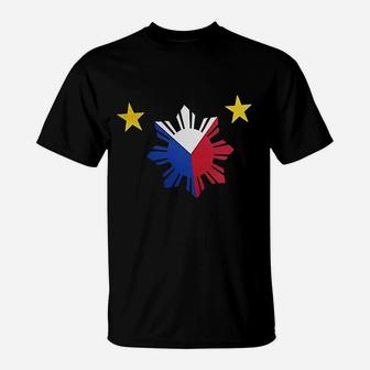 Sun And Stars Flagoutdoor T-Shirt | Crazezy