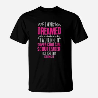 Super Cool Girl Scout Leader T-Shirt | Crazezy DE