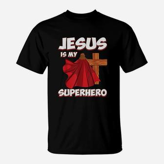Super Jesus Superhero T-Shirt | Crazezy