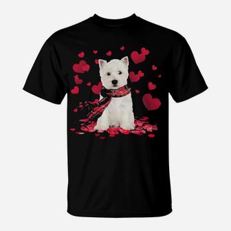 Sweet Valentine West Highland White Terrier T-Shirt - Monsterry DE