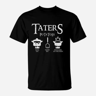 Taters Potatoes T-Shirt | Crazezy DE