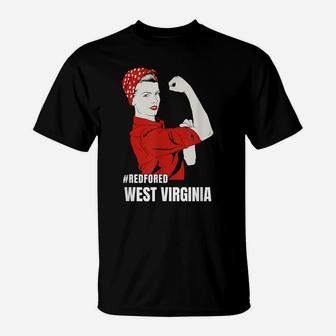 Teacher Red For Ed West Virginia Wv Education Gift T-Shirt | Crazezy AU