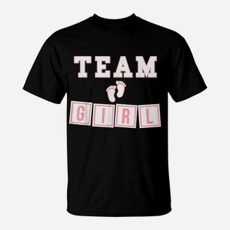 Team Girl Gender Reveal Party 2017 T-Shirt | Crazezy UK