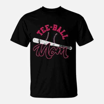 Tee-ball Mom Cute Play T-Shirt - Thegiftio UK