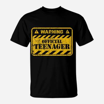 Teenager Birthday Cool 13 Year Old Boys Girls Birthday T-Shirt | Crazezy