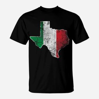 Texas Italian Italy Flag Italia Texan Family Heritage T-Shirt | Crazezy DE