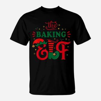 The Baking Elf Bakery Xmas For Baker Chef Cupcake T-Shirt - Monsterry DE