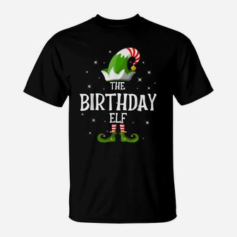 The Birthday Elf Family Matching Group Christmas T-Shirt | Crazezy DE
