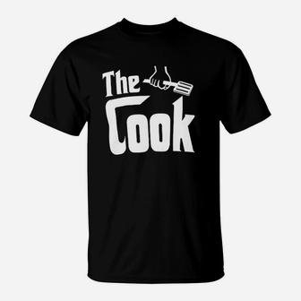 The Cook Chef Kitchen Worker Cooking Waiter T-Shirt | Crazezy DE