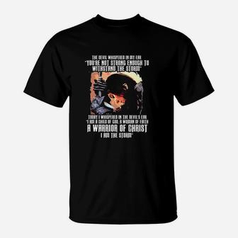 The Devil Whispered In My Ear T-Shirt | Crazezy AU