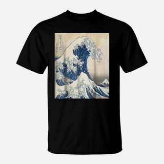 The Great Wave Off Tshirt Big Cool Wave Surfer Shirt T-Shirt | Crazezy