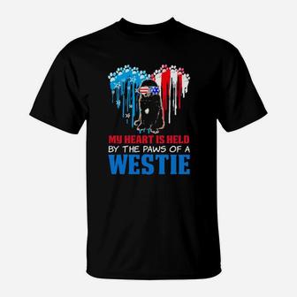 The Paws Of A Westie T-Shirt - Monsterry AU