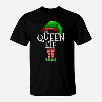 The Queen Elf Family Matching Group Christmas Gift Women T-Shirt | Crazezy UK