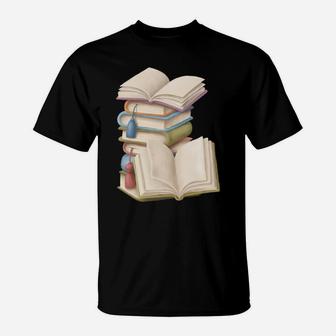 There Is No Such Thing As To Many Books | Reading Book Lover Sweatshirt T-Shirt | Crazezy